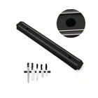 Держатель для кухонных ножей, магнитный держатель для ножей длиной 3350 см, настенная подставка для ножей, черный блок