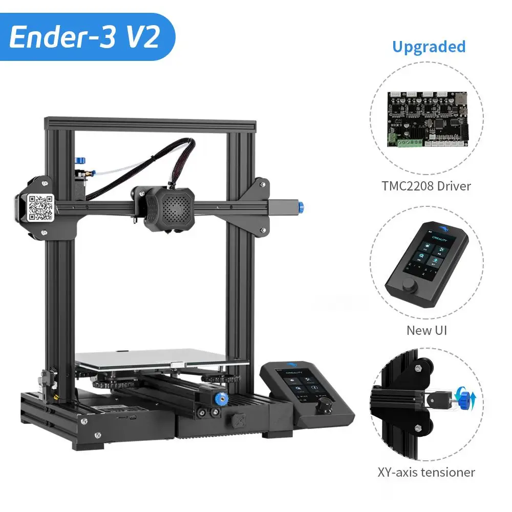 Набор для 3D-принтера Creality Ender-3 V2 бесшумные драйверы шагового двигателя TMC2208 2