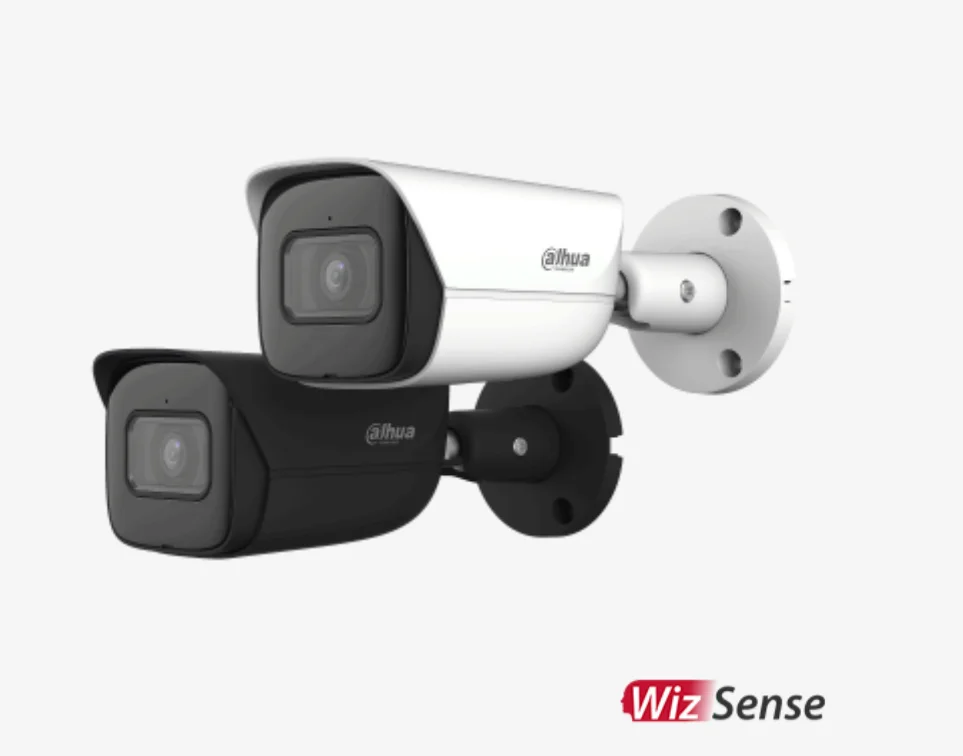 

Dahua 8MP IPC-HFW3841E-AS IP Camera IR 30m Fixed-Focal Bullet WizSense Network PoE Power Buit-in Microphone SMD Plus
