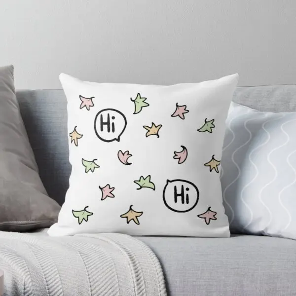 

Heartstopper Charlie And Nick Hi Printing Throw Pillow Cover Anime Comfort Fashion Fashion Waist Car Bed Pillows not include