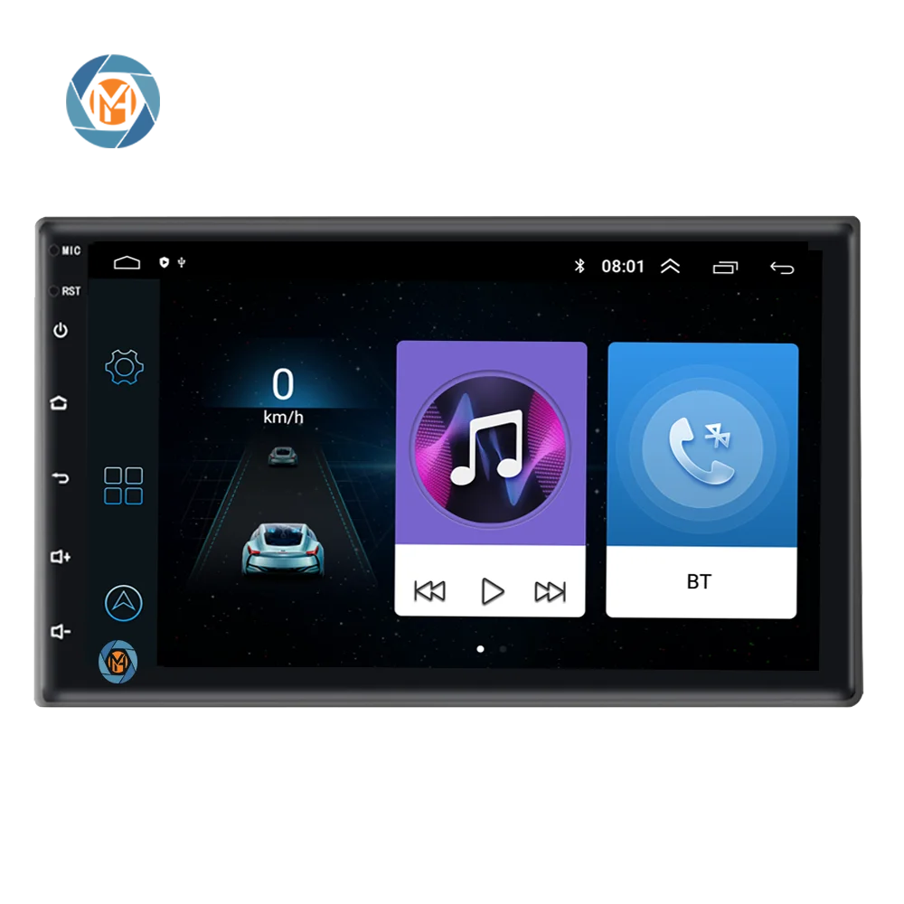 2+32G 9216B Universal Android Head Unit Car MP5 Player 7 INCH  DVD Player GPS 2 DIN Car Stereo Auto Radio Touch Screen Car Radio