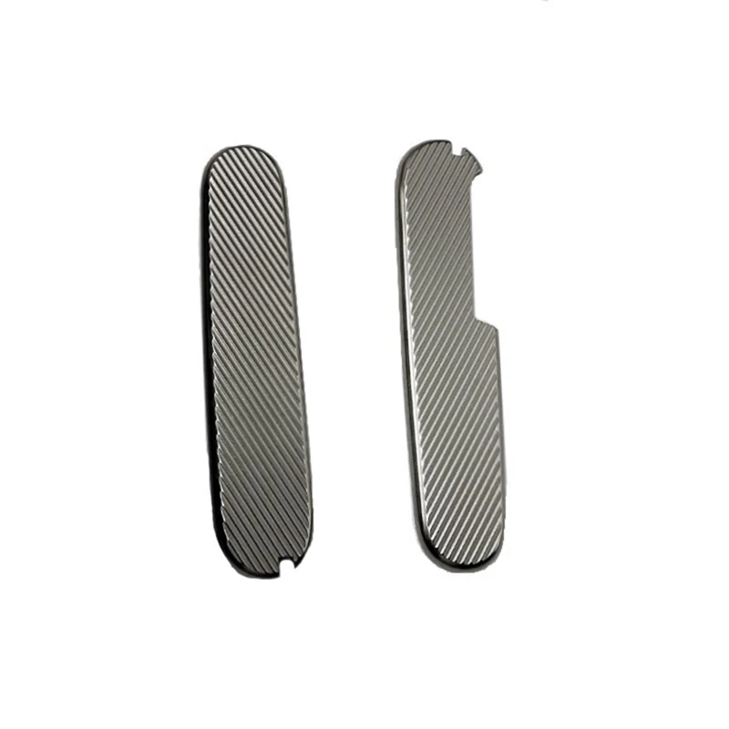

1 Pair Titanium Alloy Chip Modified TC4 Handle Patch For DIY Knife Handle Material Making For 91Mm Swiss Knife