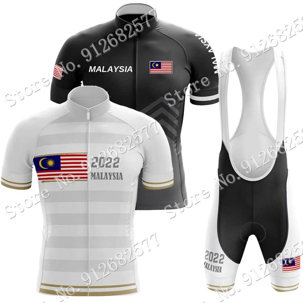

Suit 2022 Malaysia National Cycling Jersey Set Bicycle Clothing Summer Road Bike Shirts Suit Bicycle Bib Shorts MTB Ropa Maillot