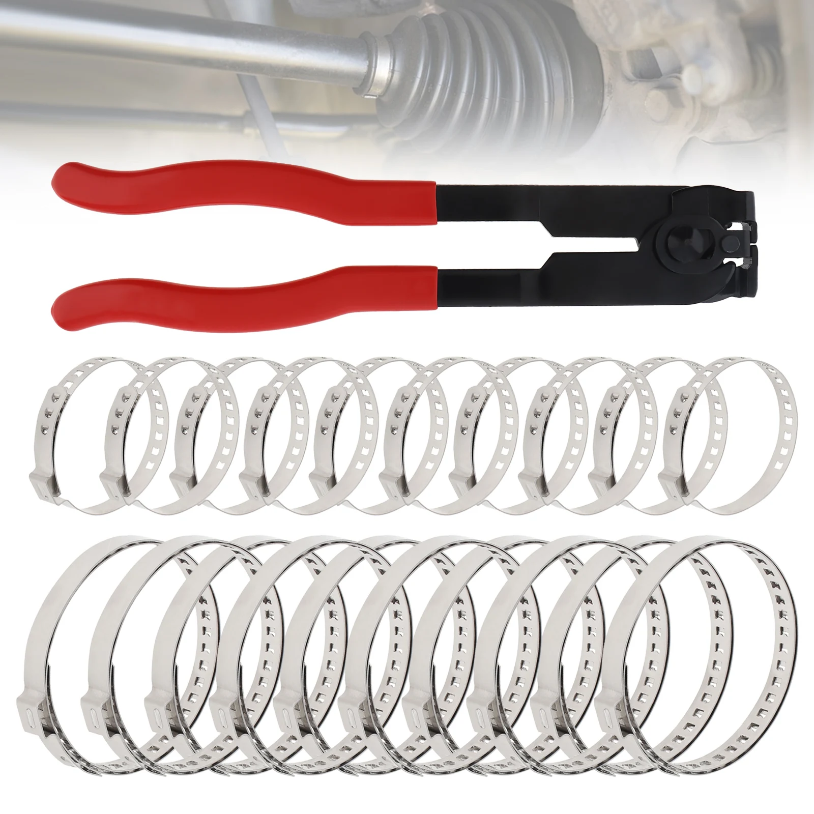 

Плоскогубцы с шарнирным соединением CV, сверхмощные антискользящие плоскогубцы с зажимом CV, шарнирные инструменты для большинства автомобилей с 20 обжимными полосами