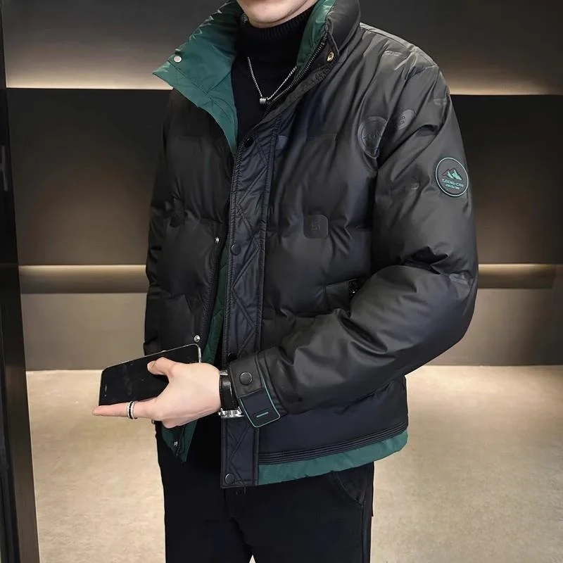 Утепленная верхняя одежда на утином пуху с красной фасолью корейская мода