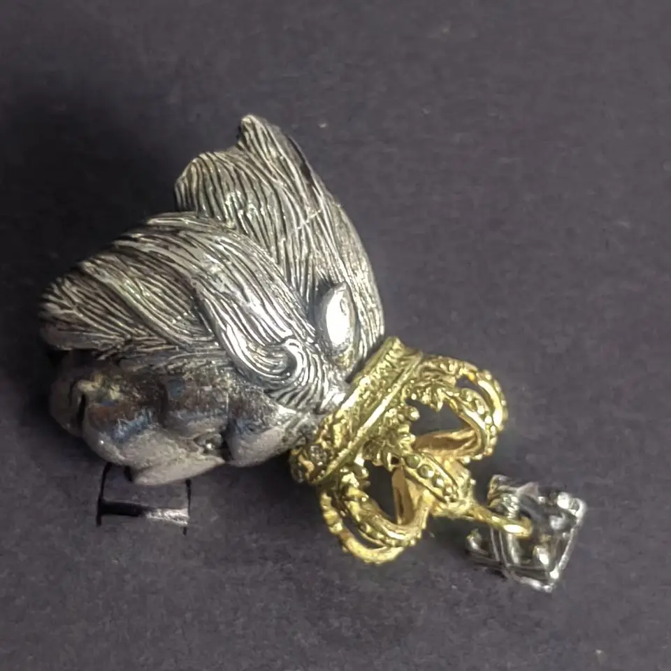 Thai silver man pendant Rasta vibrations gold 925 pure the lion king for | Pendants