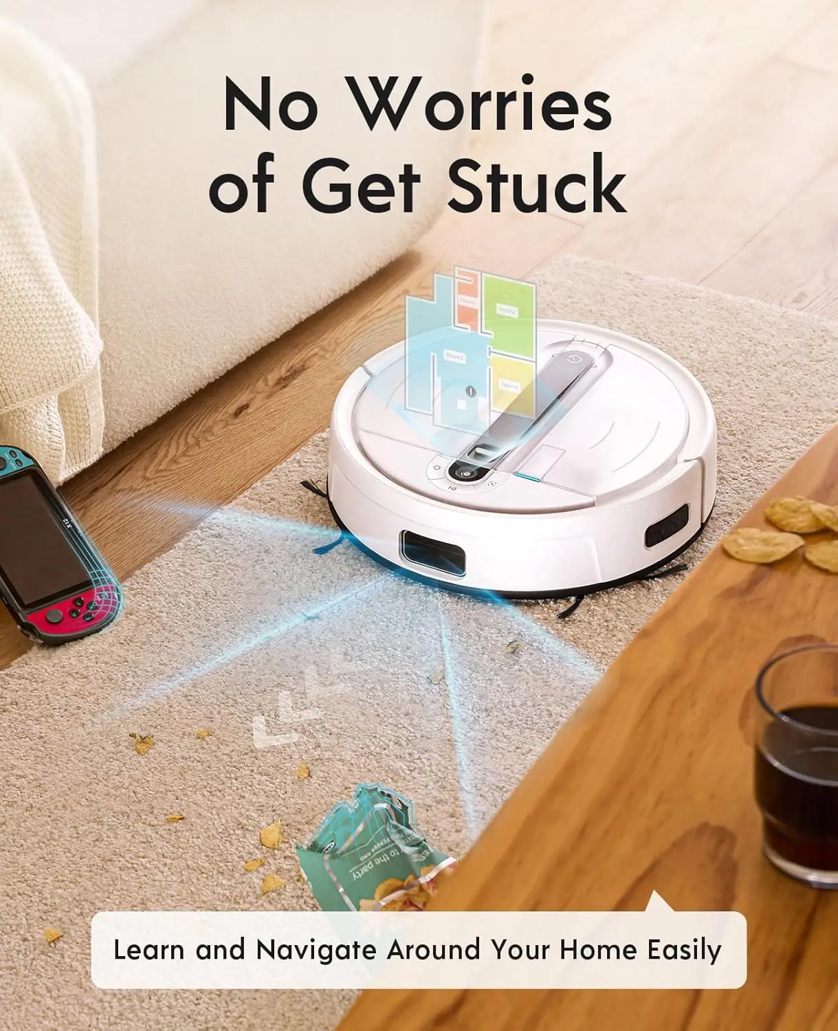 Робот-пылесос Yeedi Cube