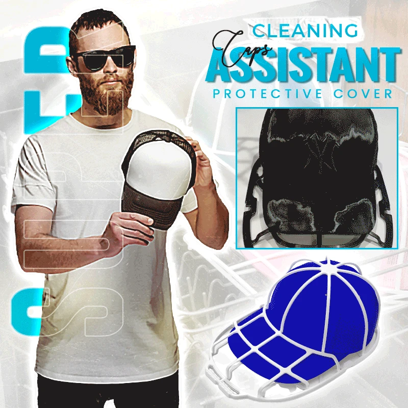 

Cap Washer Protector Caps Cleaning Assistant Ball Cap Washing Frame Cage Baseball Cap Washer Shelf Frame Laundry Bag Hat Rack