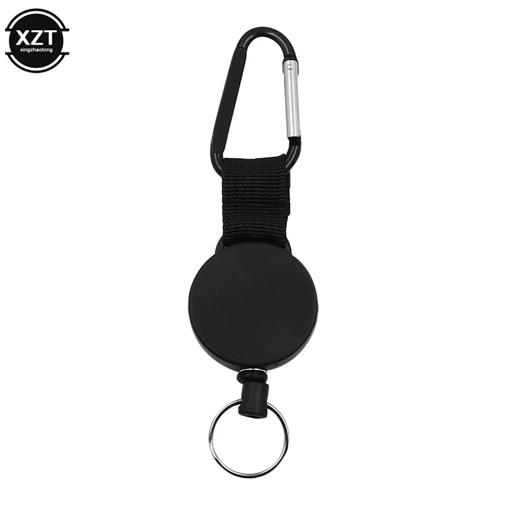 60 см Проволочный Трос для кемпинга высокоэластичный выдвижной брелок ключей с