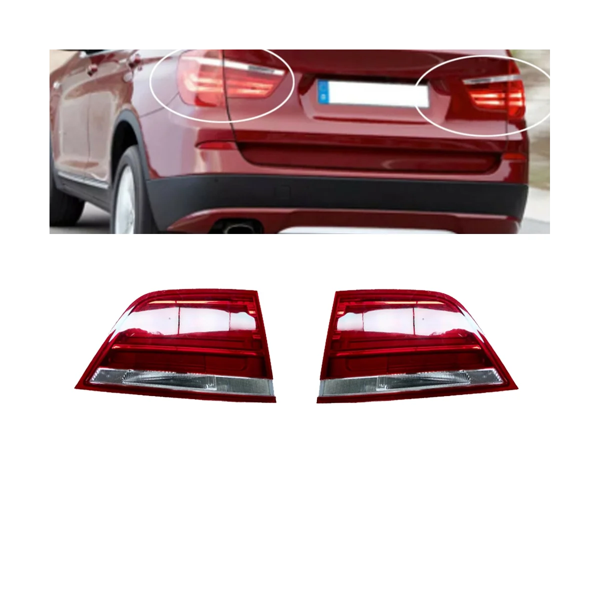 Задняя фонарь для BMW X3 F25 63217217314-2009