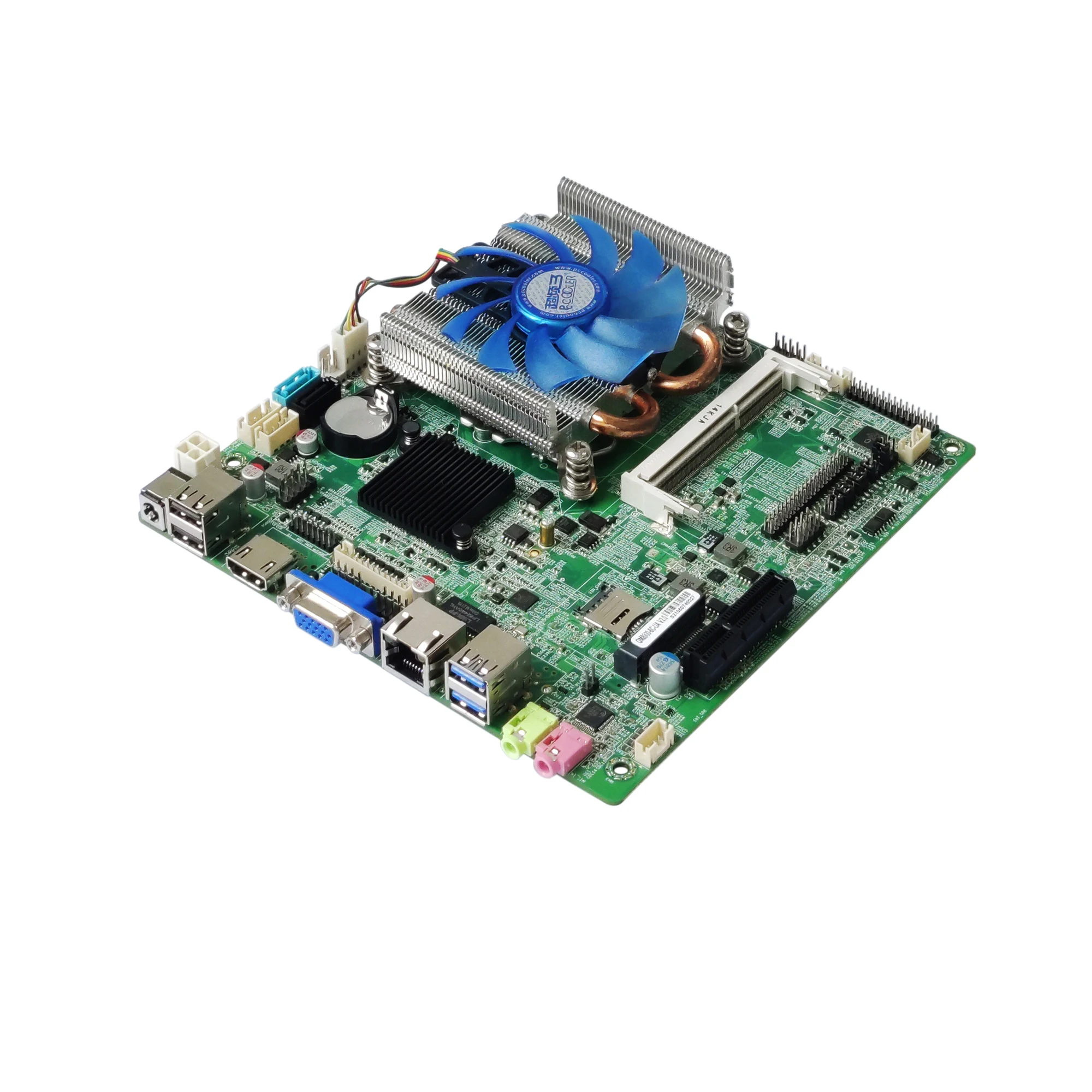 Фото Материнская плата ELSKY 4K Display Mini-ITX с поддержкой процессоров Core I3 I5 I7 LGA 1150, чипсетом H81, разъемом 1150, LVDS, HD_MI, VGA, QM8000 №5