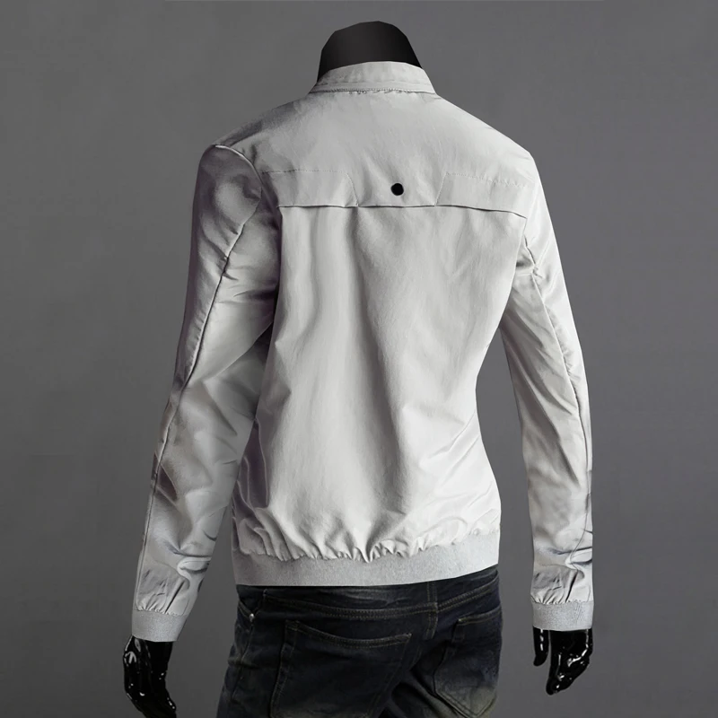 Мужская куртка на весну и осень повседневная корейская модная тонкая верхняя