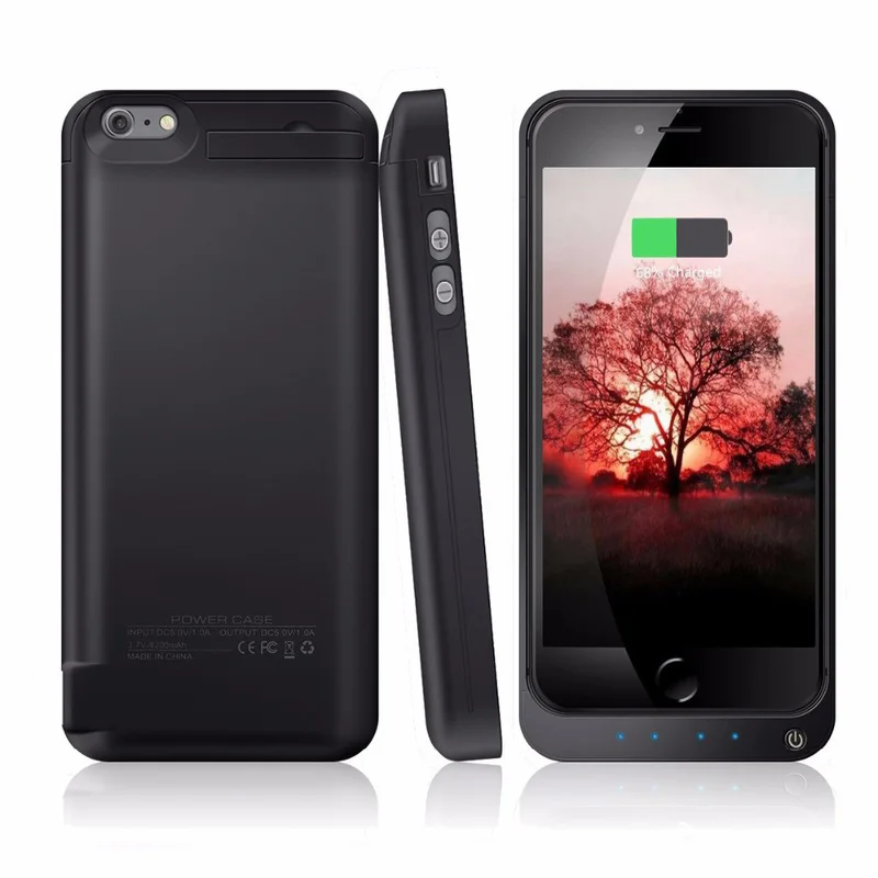 

Protective Cover High Capacity 4200mAh Battery Case for iPhone 5 5C 5S SE Portable Charger Backup External Power Bank