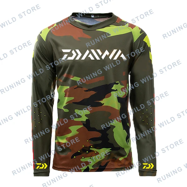 

New Brand Dawa Daiwa Fishing Shirts Fishing Clothes Plus Size Anti Uv Cycling Fishing Clothing Outdoor Sport Quick Dry Mens