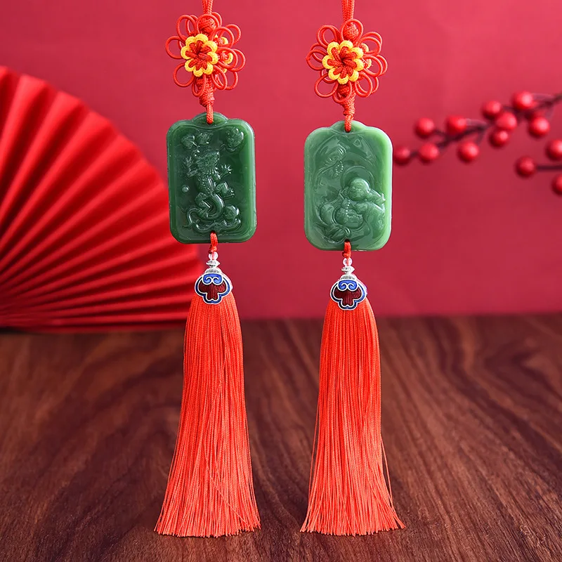 Lucky Knot Безопасная карта Автомобильный подвесной орнамент Автомобильная