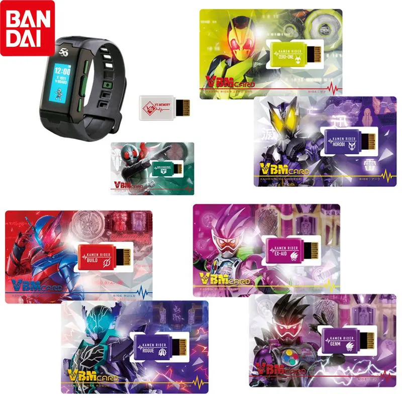 

BANDAI Kamen Rider Life Bracelet Kuuga Zero-One Horobi Rogue VBM Card Action Figure Collection Model Toy Gift for Children