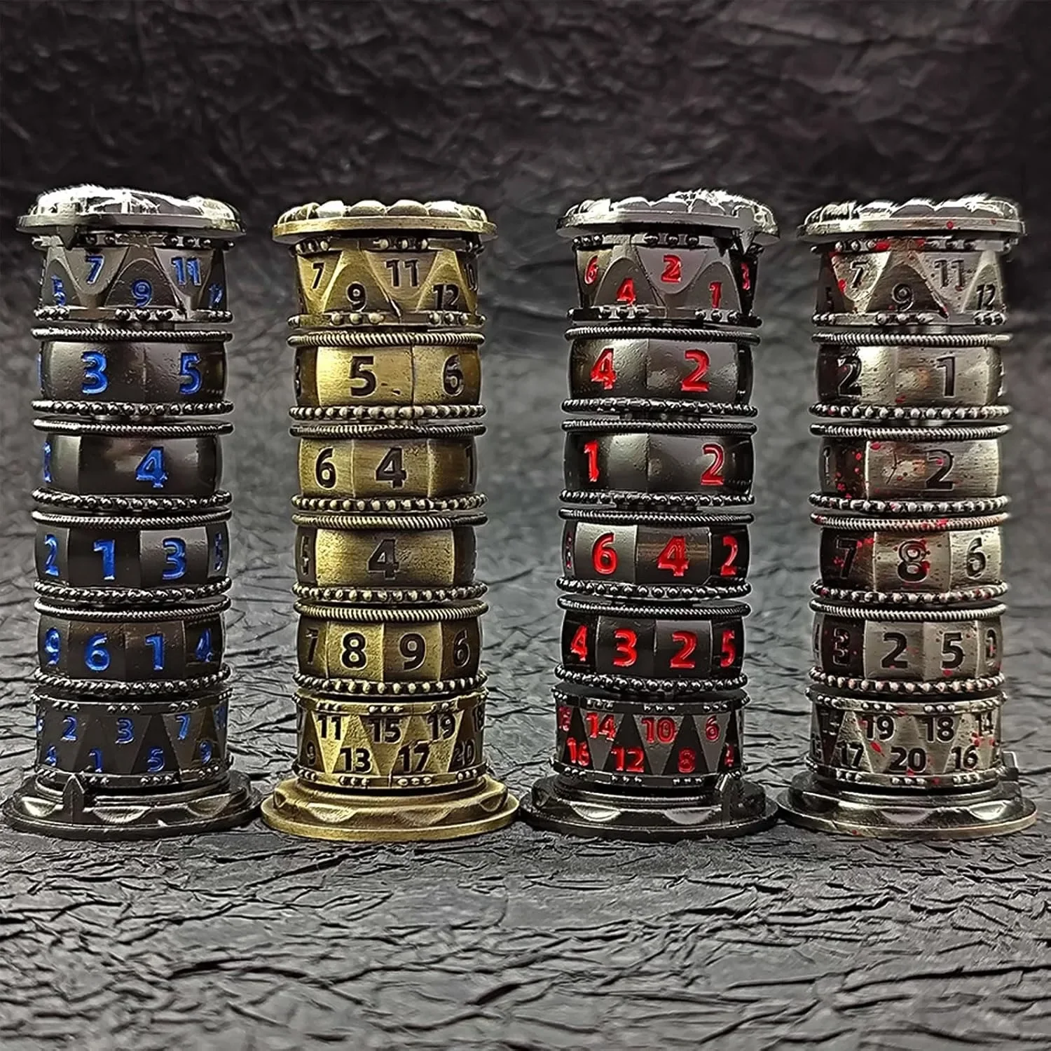 Dragonstone Keep Roulette Dice Spinner для набора кубиков DND набор Dragon Metallic D&ampD 7-в-1 ролевых игр