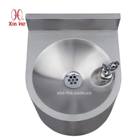304 stainless steel wall mounted drinking fountain for outdoor drinking fountains