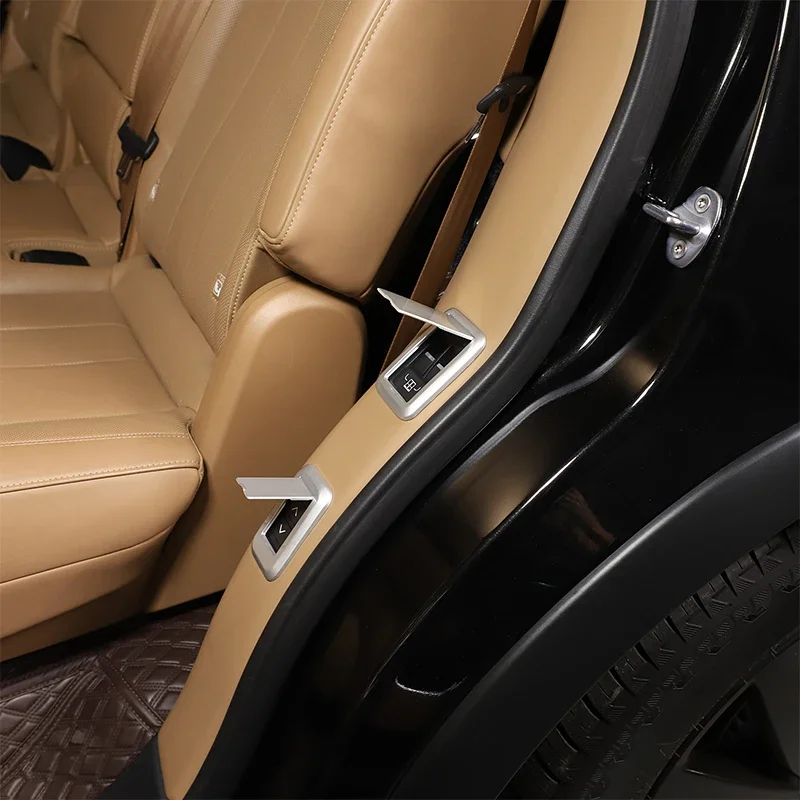 Для Land Rover Range Vogue L460 2023 переключатель регулировки заднего сиденья из АБС-пластика