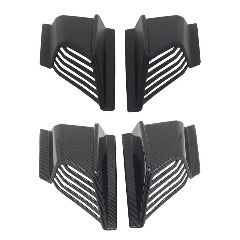 

Motorcycle Winglets Fairing Motorcycle Wing Aerodynamic Winglets Spoiler Wing Modification Accessory for ADV160 Durable