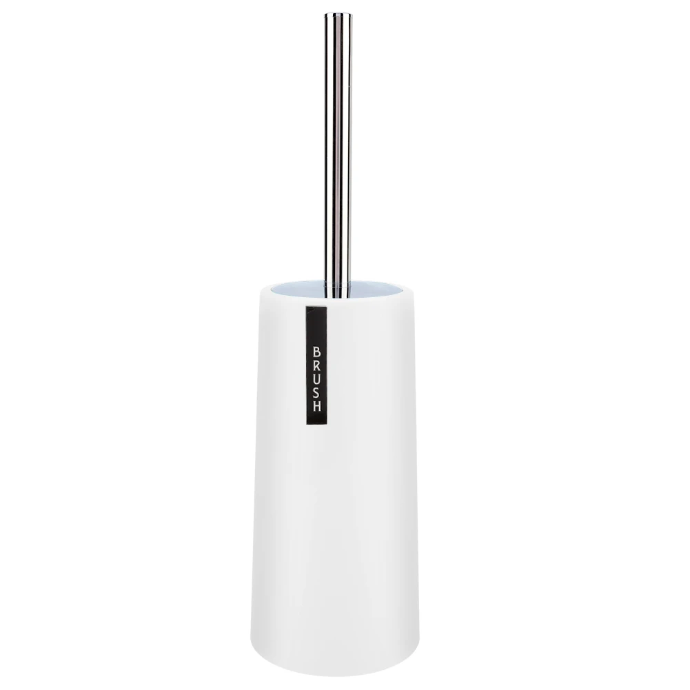 

Toilet Brush With Holder -Duty Stainless Steel Upgraded Handle Scrubber Cleaner Set(White)