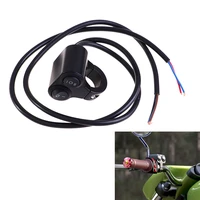 78 22mm aluminum alloy 12v motorcycle handlebar control switch dual button control headlight flasher speaker switch 2 choice