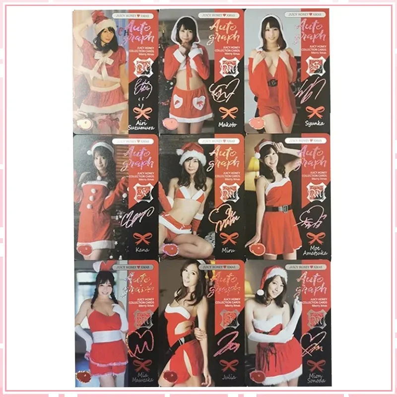 В наличии 9 шт./компл. сексуальная карта порно AV Idol фото Julia Mia Moe Kana Mion Miru Airi Makoto