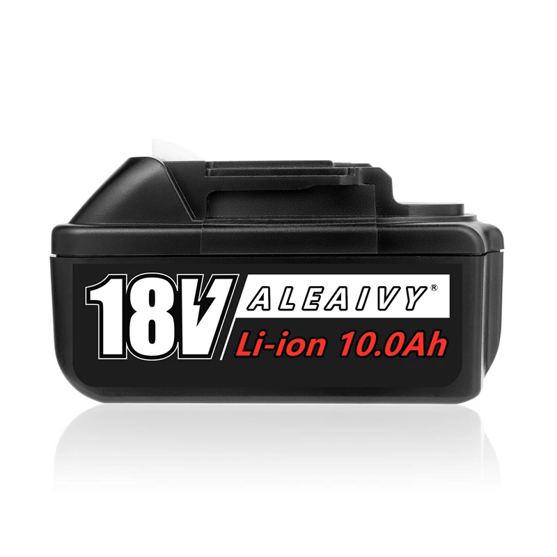 

Аккумуляторная батарея BL1860, 18 в, 10000 мАч, литий-ионная батарея для Makita 18 в, аккумулятор BL1840, BL1850, BL1830, BL1860B, LXT 400 + зарядное устройство