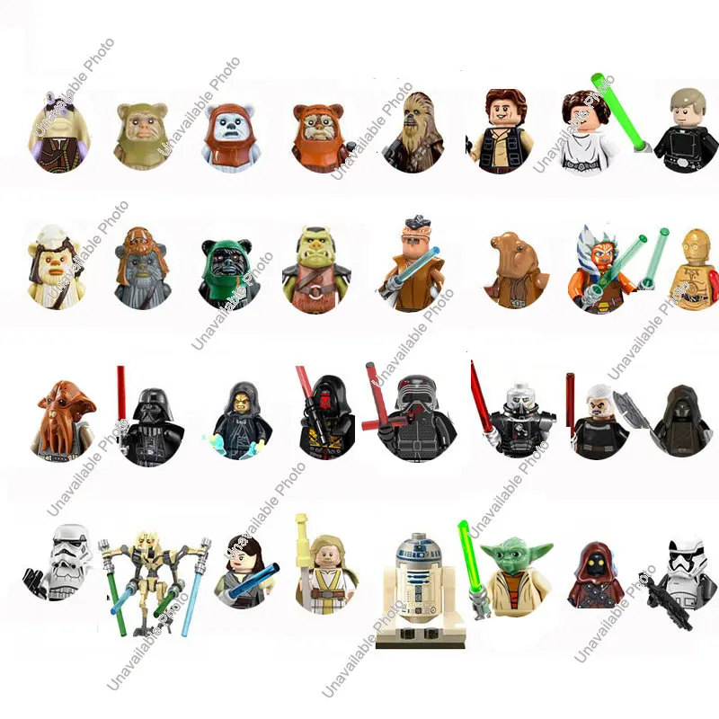 

Фигурки героев фильма «Звездные войны» Hasbro, 32 шт./комплект