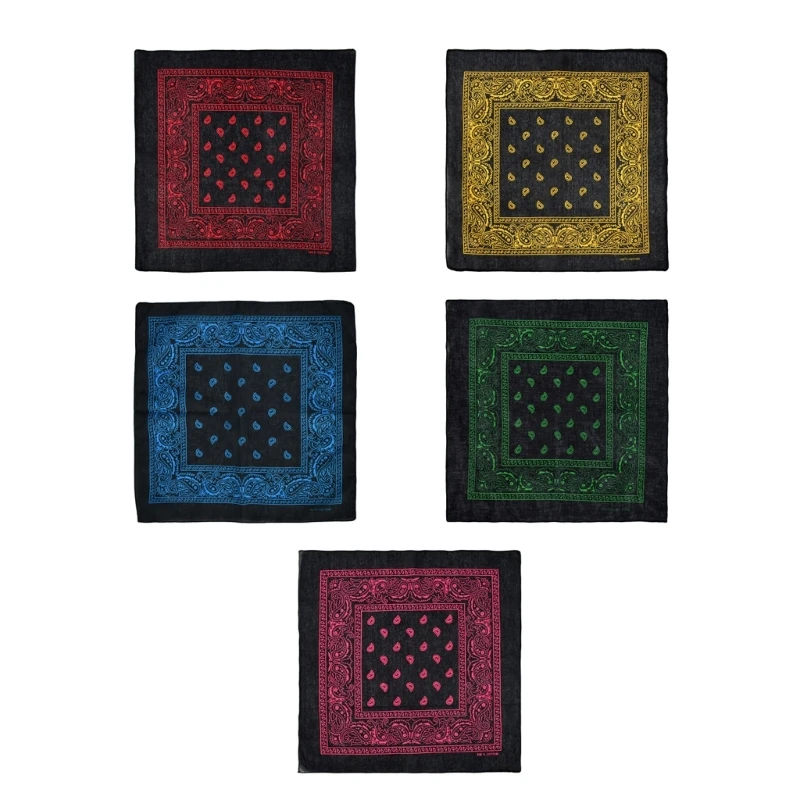 12 лотов универсальный повседневный головной платок легкий поглощающий пот для