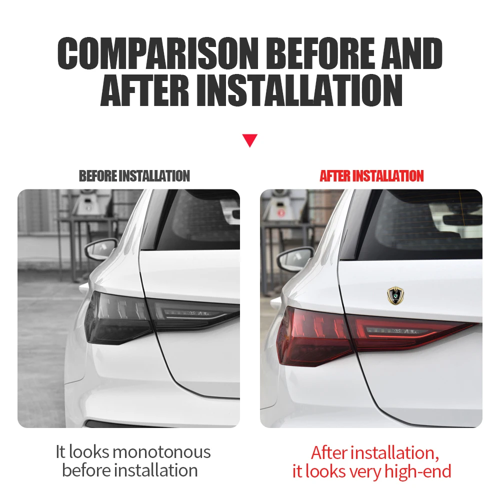 1 шт. металлический щит автомобиля логотип боковое окно значок на кузов наклейки