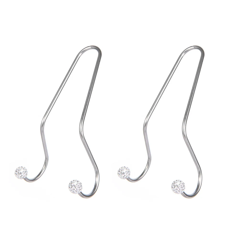 

2 Pcs Armchair Hook Back Storage Car Headrest Hooks Car Hanger Stainless Steel Car Hooks Multifunctional Car Holder