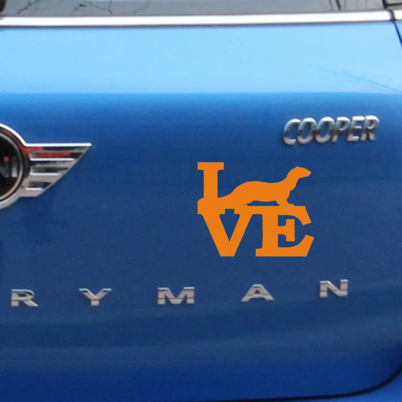 Наклейка на бампер автомобиля 3 размера 8 цветов