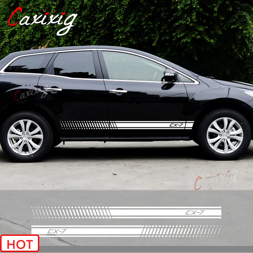 

2 шт./партия, автомобильные наклейки для Mazda CX7