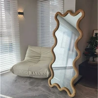 large decorative mirrors living room modern standing cosmetic full height decorative mirror makeup lustro livingroom decoration