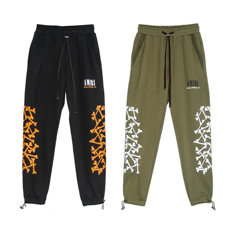 

2022 Summer Men Hip Hop Casual Sweatpants High-end Cotton Sports Pants Tide Brand New Men's Loose Jogger Long Pants