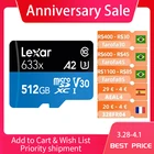 Карта памяти Lexar micro sd высокая производительность 633x UHS-I 256 ГБ Макс 95 мс класс 10 A1 3D 4K flash tf карта mecard micro sd карта