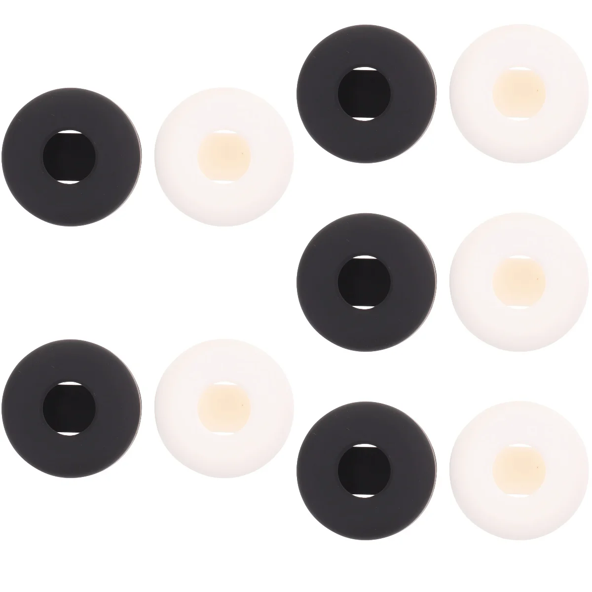 

10 Pcs Silicone Case Track Cover Secure Holder Outdoor Compatible for