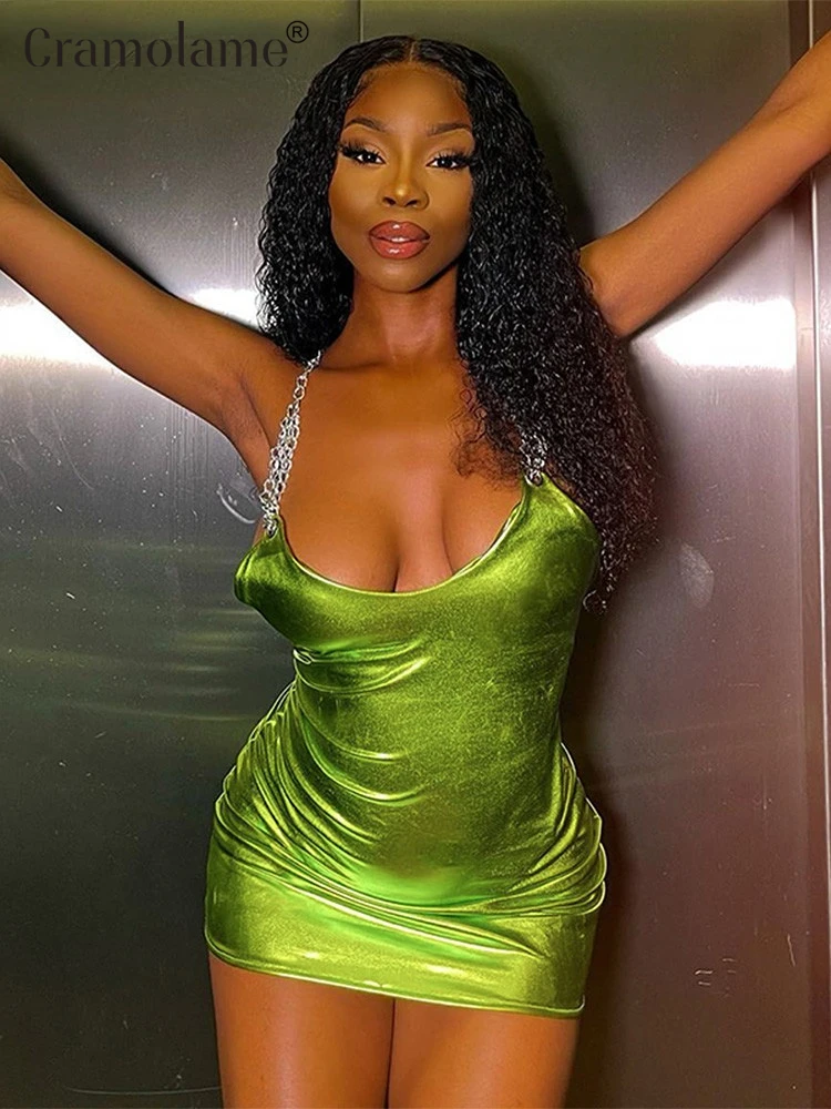 Пикантное облегающее мини-платье на бретелях-спагетти женские вечерние Клубные