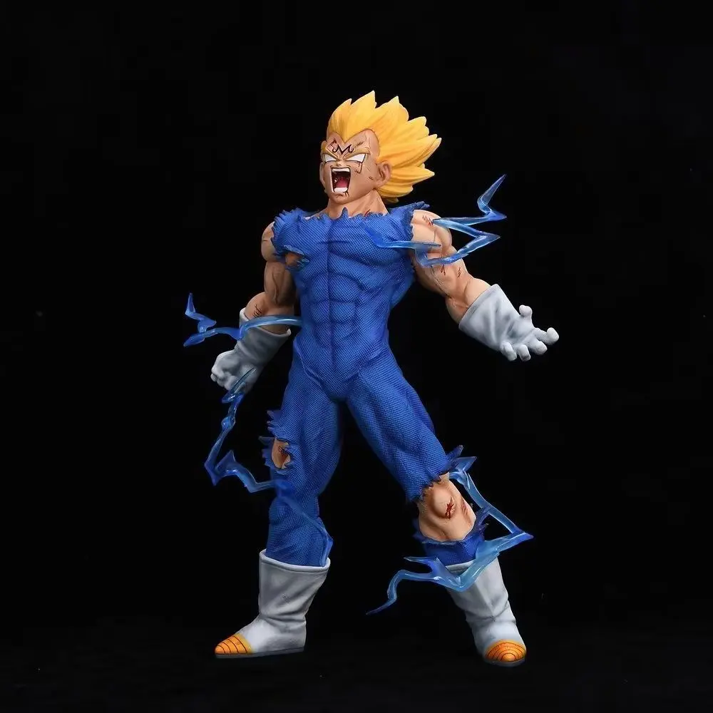 

Anime Dragon Ball Z GK Vegeta Figure Self-destruct Majin Vegeta Figurine 27CM PVC Action Figures Collection Model Toys Gifts