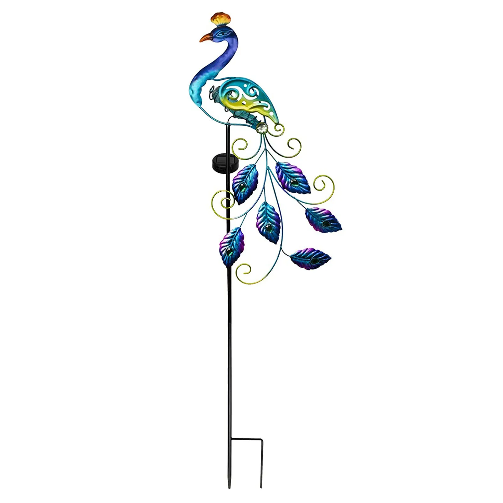 

Decorative Garden Solar Light Garden Decor Solar Light Stakes Rechargeable Metal Solar Lights Stake For Outdoor Patio Lawn