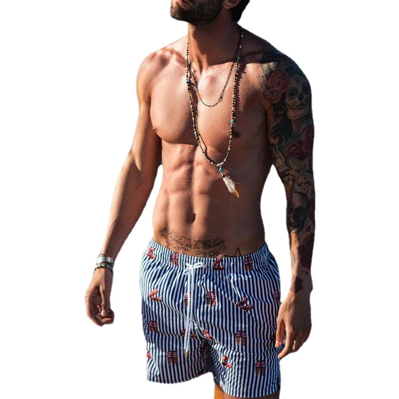 Рисунок 4 - Шорты мужские в полоску с карманами