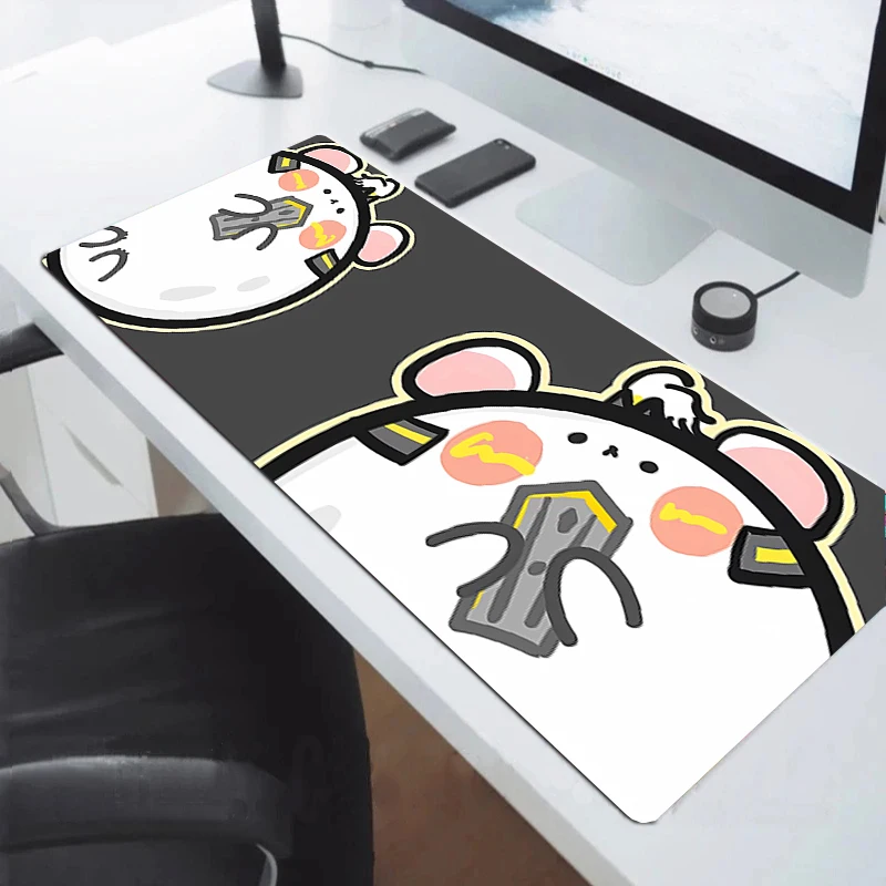 

Anime Mouse Pad Kawaii Pc Accessories Gamer Keyboard Desk Mat Mousepad Xxl Large 900x400 Gaming Extended Protector Mice Computer