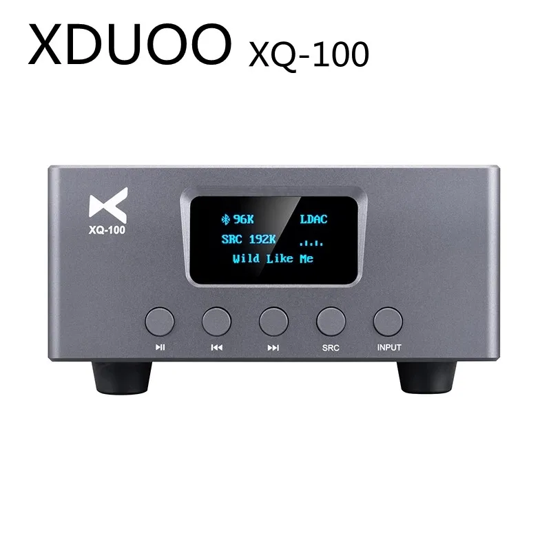 XDUOO XQ-100 XQ100 HIFI DAC беспроводной Bluetooth 5,0 приемник Dual ES9038Q2M SRC Upconversion Decoder приемник LDAC