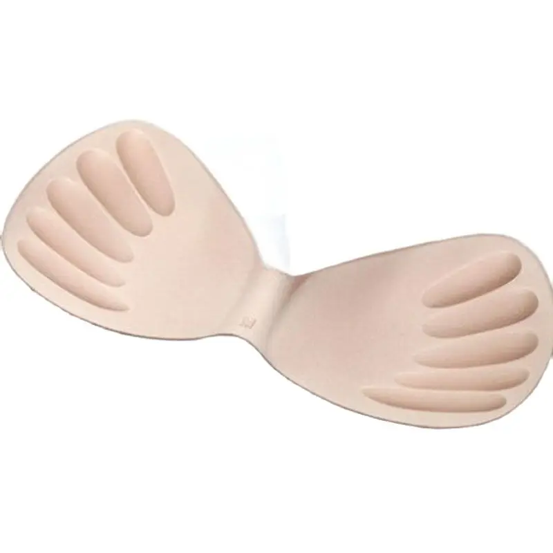 

One Piece Chest Pad Insert Thickening Tube Top Sponge Pad Bra Underwear Wrapped Chest One Inner Village 5pcs/lot S088M