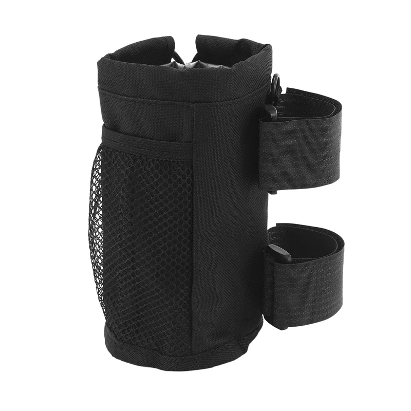 

HOT Bike Cup Holder No Screws Bicycle Handlebar Kayak Cup Holder Bicycle Water Bottle Holder Drink Holder Pockets Adjustable