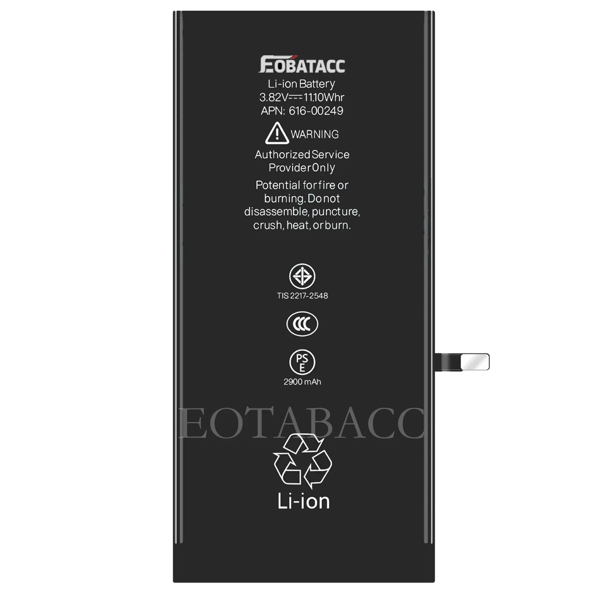 EOTABACC Высокое качество 100% оригинальный аккумулятор для iPhone 7 PLUS plus A1661 A1784 A1785 A1786