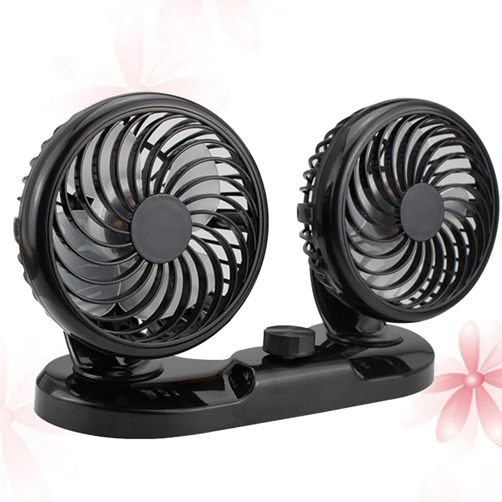 Портативный вентилятор для автомобильной приборной панели вращающийся на 360