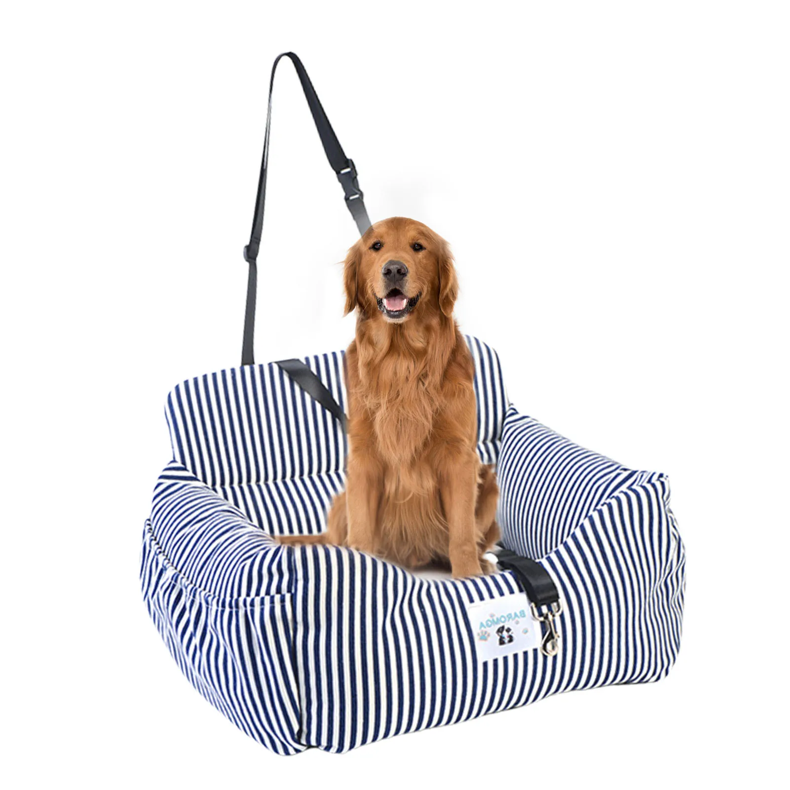 

Soft Dog Car Seats Travel Dog Carriers For Small Dogs Portable Dog Car Travel Carrier Bed With Clip-On Leash For Dogs Cats