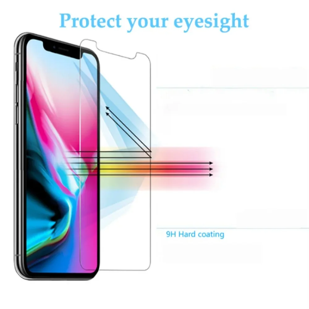 9H 2.5D 0 3 мм прозрачное закаленное стекло для iPhone 6 7 8 X XS MAX XR стеклянная Защита